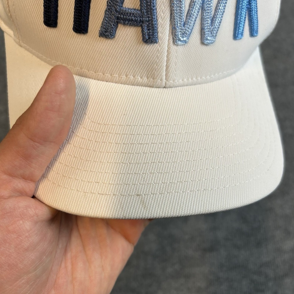 G/FORE Snapback Trucker Cap White One Size Adjustable Mesh Back Hawk Tuah - Picture 3 of 10